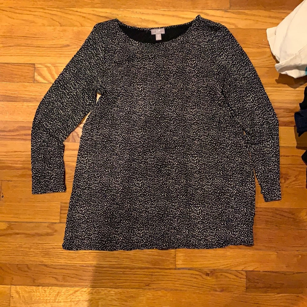 J.Jill Printed Blouse